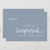 Funny wirst du meine Bridesmaid-Vorschlagskarte se Einladung (Vorne/Hinten)