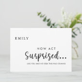 Funny wirst du meine Bridesmaid-Vorschlagskarte se Einladung (Stehend Vorderseite)