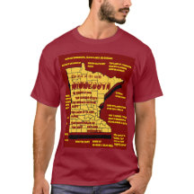 Funny Wisconsin-Kartendesign