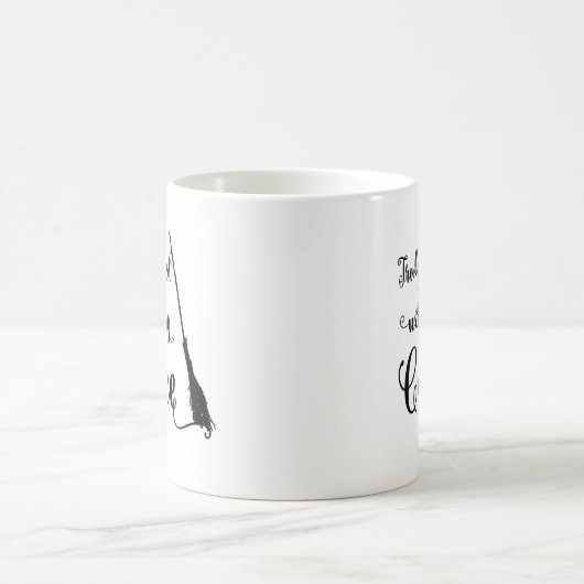 Funny Witch Kaffeetasse (Mittel)