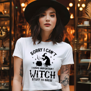 Funny Witch Stuff zum Brew T-Shirt