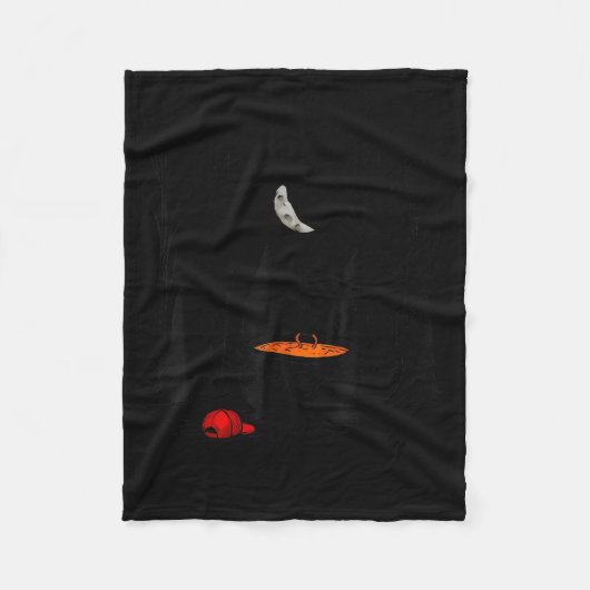 Funny Witches Brewing Cauldron Red Hat Anti Tr-mp  Fleecedecke (Vorderseite)