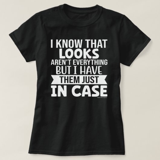 Funny & Witty T-Shirt - Attitude Shirt for Women (Design vorne)