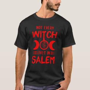 Funny Witze für Frauen Cool Goth Wiccan Salem Hall T-Shirt
