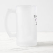 Funny Wizard Mattglas Bierglas (Links)