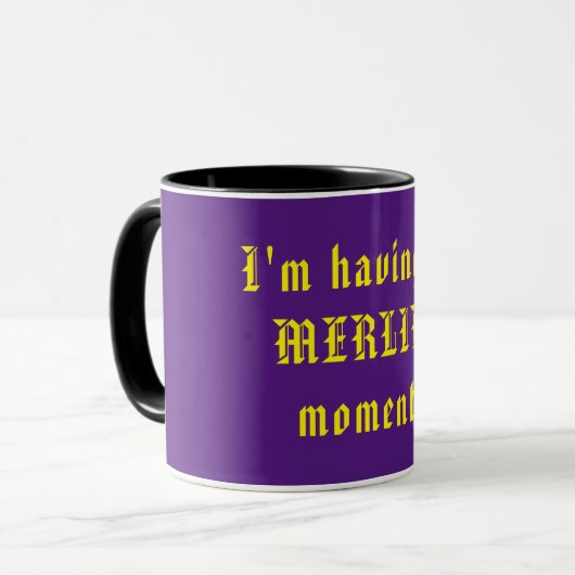 Funny Wizard Tasse (Vorderseite Links)