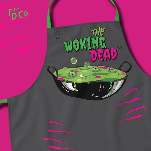 Funny Woking Dead Zombie Koch Puff Schürze