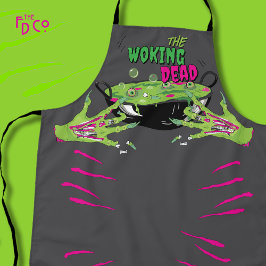 Funny Woking Dead Zombie Rippin’ Eyeball Poppin" Schürze