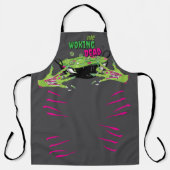 Funny Woking Dead Zombie Rippin’ Eyeball Poppin" Schürze (Vorderseite)