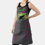 Funny Woking Dead Zombie Rippin’ Eyeball Poppin" Schürze (InSitu)