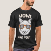 Funny Wolf Pun Forest Animal Wolf Lover T-Shirt (Vorderseite)
