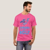 Funny Wolf Wölfe Hunger wie ein Wolf T-Shirt (Vorne ganz)