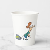 Funny Woman Carry emotionales Gepäck Pappbecher (Vorderseite)