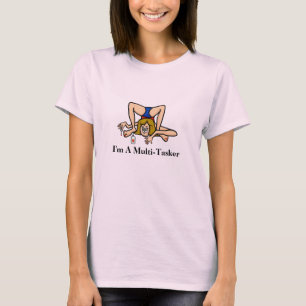 Funny Woman Mani-Pedi Yoga T - Shirt