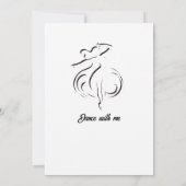 Funny Woman's Midlife still Hot 50. Geburtstag Einladung (Rückseite)