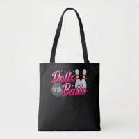 Funny Women Bowling Mannschaftpuppen mit Kugeln