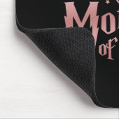 Funny Women Magical Mama Manager der Mischief Mutt Mousepad (Ecke)