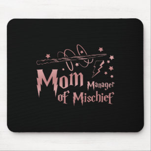 Funny Women Magical Mama Manager der Mischief Mutt Mousepad
