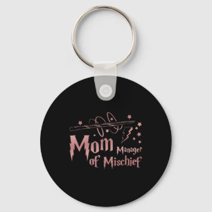 Funny Women Magical Mama Manager der Mischief Mutt Schlüsselanhänger