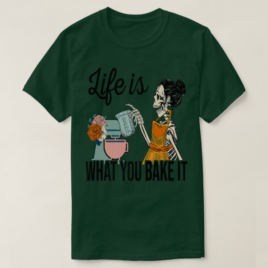 Funny women woman baking baker hobby food cakes cu T-Shirt (Design vorne)