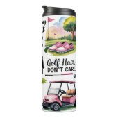 Funny Women's Golf Thermosbecher (Nach rechts gedreht)
