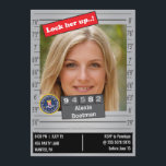 Funny Womens Police Mugshot Birthday Joke Einladung<br><div class="desc">Funny women Birthday Police mugshot Schwarz und Weiß. kann den Filter in eine andere Farbe ändern, wenn Sie nicht schwarz und weiß für das Gesicht gewollt. Funny Geburtstag Verdächtigen suchen Informationen Einladung. Große Witzeinladung, wo die Familie Informationen darüber sucht, ob die Person einen Geburtstag hat oder nicht. Kann für Männer...</div>