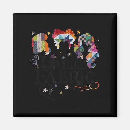 Funny Womens Quilter Nähen Ich rieche Magnet (Vorne)