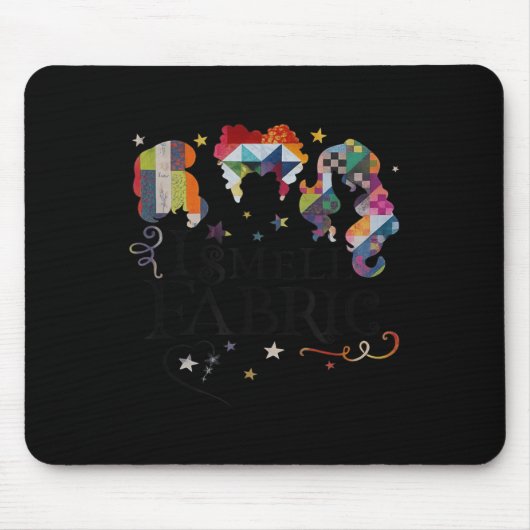 Funny Womens Quilter Nähen Ich rieche Mousepad (Vorne)