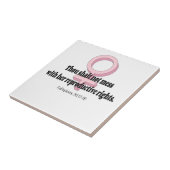 Funny Womens Rights Zitat Fliese (Seite)