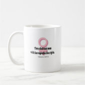 Funny Womens Rights Zitat Kaffeetasse (Links)