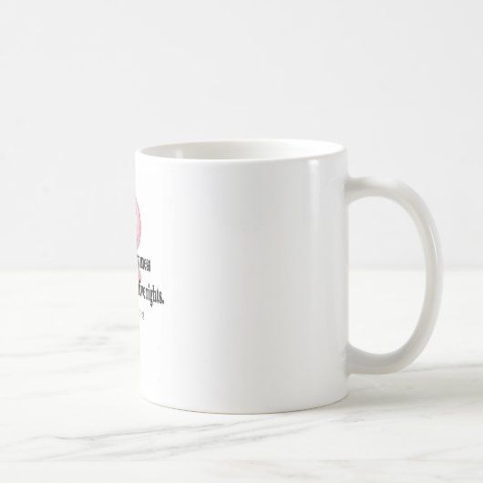Funny Womens Rights Zitat Kaffeetasse (Rechts)