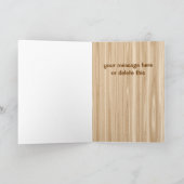 Funny Woodturner Definition Woodwender Geburtstag Karte (Innenseite)