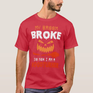 Funny Woodturner Halloween T-Shirt