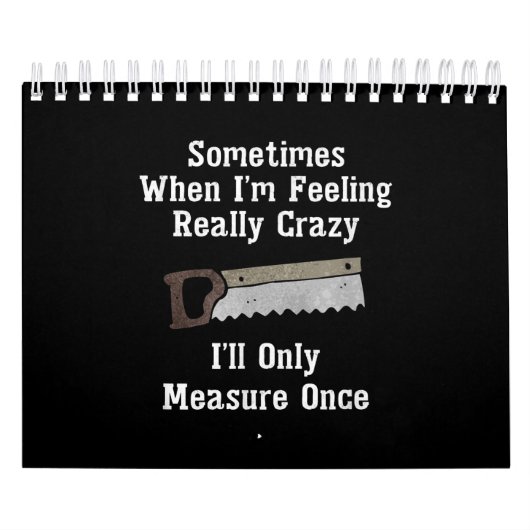 Funny Woodworker Zimmergeschenk Kalender (Titelbild)