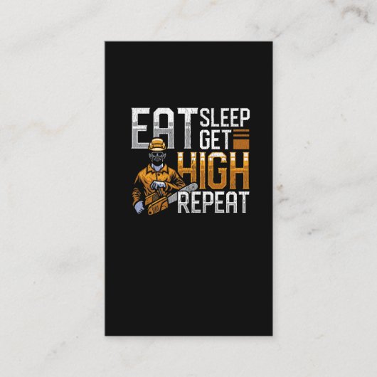 Funny Woodworker Zitat Wald Arborist Spaß Visitenkarte (Vorderseite)