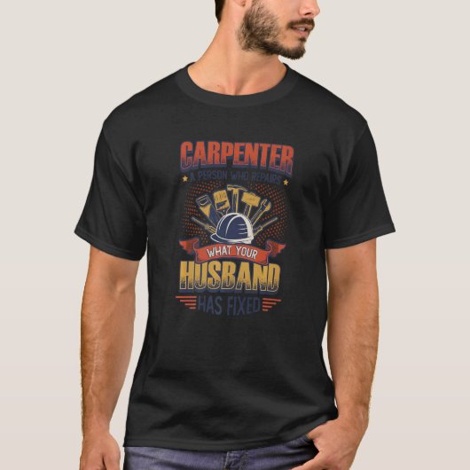 Funny Woodworking Carpenter Premium_2 T-Shirt (Vorderseite)