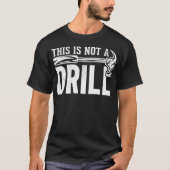 Funny Woodworking Handyman Joke Carpenter T-Shirt (Vorderseite)