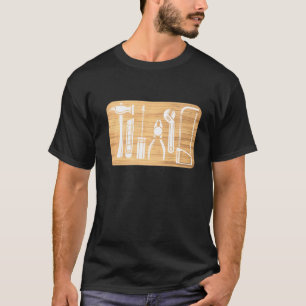Funny Woodworking Vater Pater Carpenter Woodworker T-Shirt