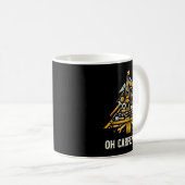 Funny Woodworking Woodworker Carpentry Christmas T Kaffeetasse (VorderseiteRechts)