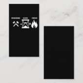 Funny Woodworking Zitat Woodworker Witz Feuerholz Visitenkarte (Vorne/Hinten)