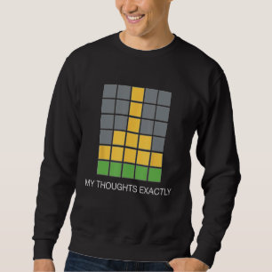 Funny Wordle Middle Finger, 66 Gewinner, Online-Wo Sweatshirt