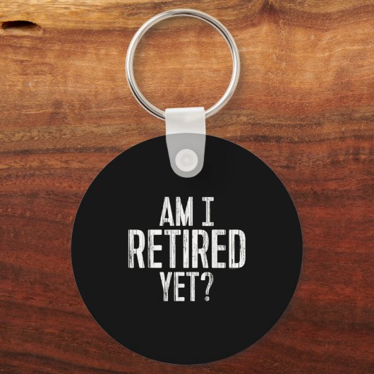 Funny Work - Bin ich ermüdet doch_ Schlüsselanhänger (Vorderseite)