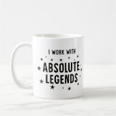 Funny Work Colleague, arbeite ich mit absoluten Le Kaffeetasse (Links)