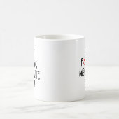 Funny Work Ehefrau Gift best fock work Ehefrau jem Kaffeetasse (Mittel)