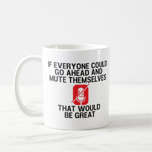 Funny Work from Zuhause and Meeting Quarantäne Kaffeetasse