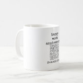 Funny Work Jubiläum Tasse von uns allen (Vorderseite Links)