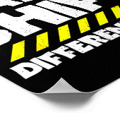 Funny Work Meme - Same Shift Different Day - Facto Poster (Ecke)