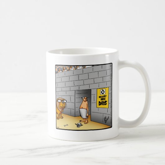 Funny Work Safety Spaß Tasse Geschenk (Rechts)
