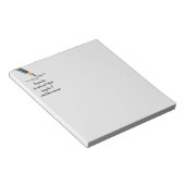 Funny Work Sprichwort Funny Quote Notes Notizblock (angewinkelt)