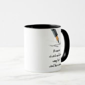 Funny Work Sprichwort Funny Quote Notes Tasse (VorderseiteRechts)
